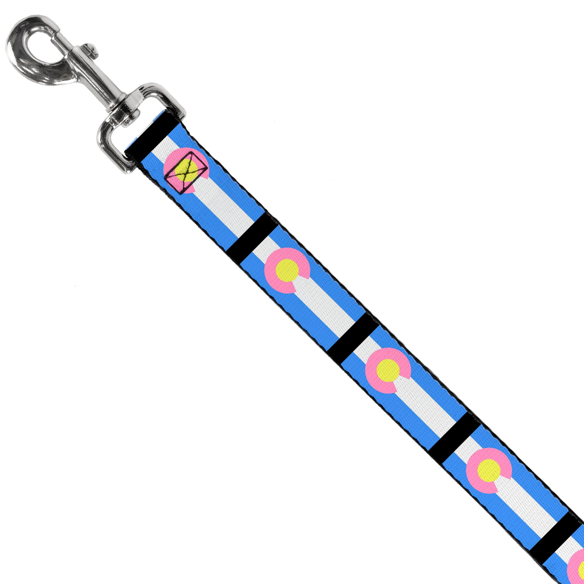 Dog Leash - Colorado Flags Pastel Dog Leashes Buckle-Down