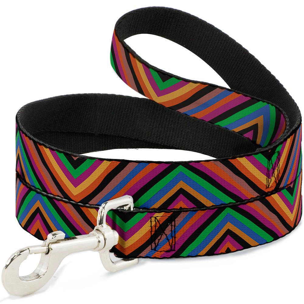 Dog Leash - Diamond Freehand Multi Color Dog Leashes Buckle-Down