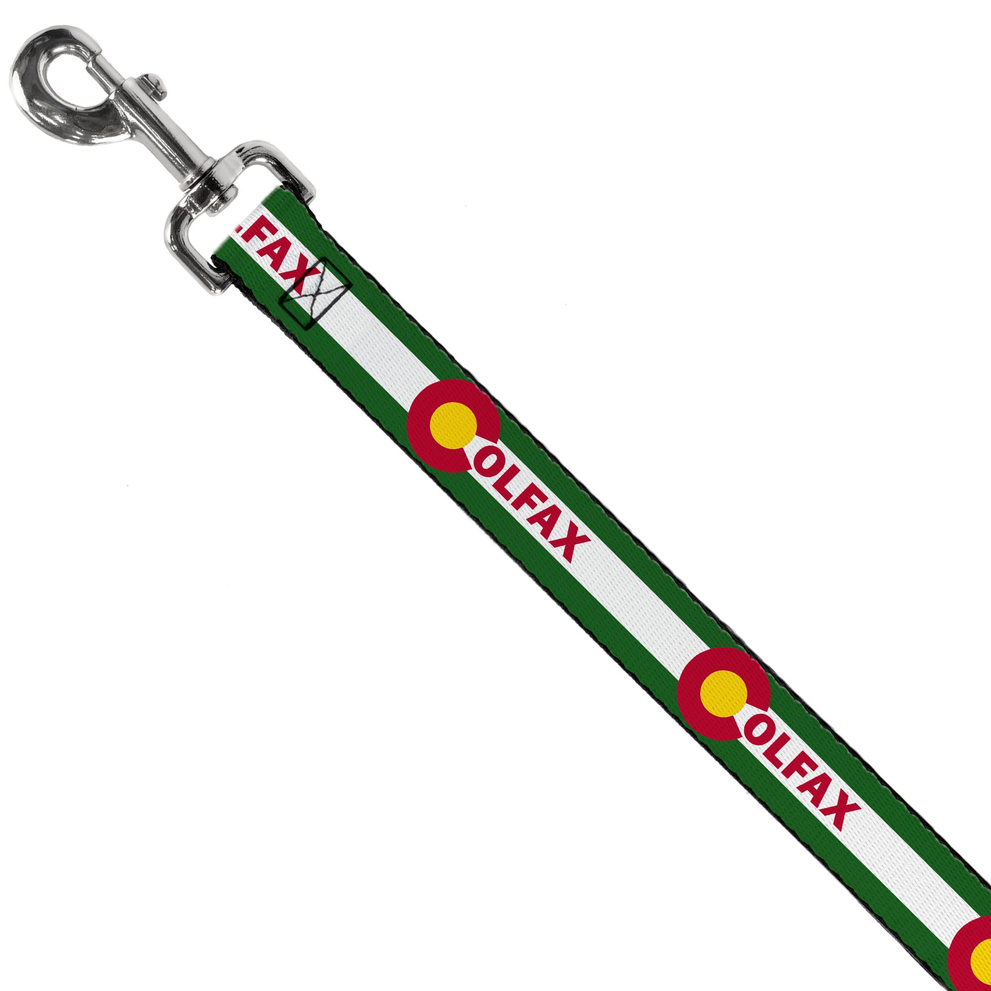 Dog Leash - COLFAX Green Stripe Dog Leashes Buckle-Down