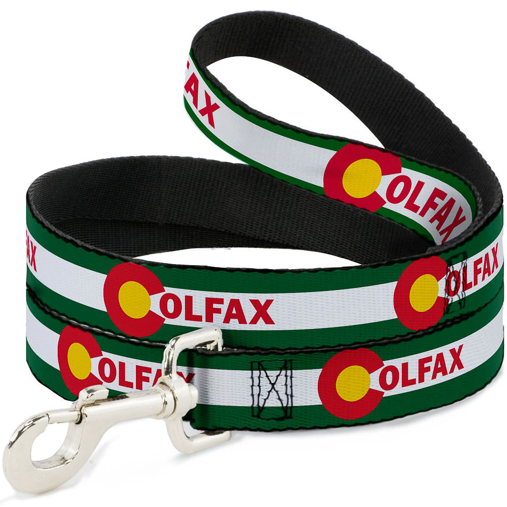 Dog Leash - COLFAX Green Stripe Dog Leashes Buckle-Down