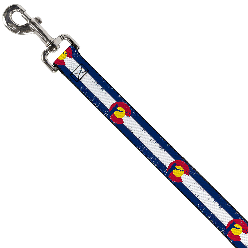 Dog Leash - Colorado Flag/Fisher Weathered Dog Leashes Buckle-Down