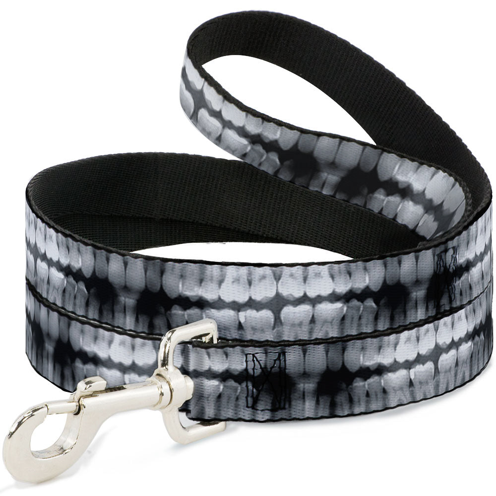 Dog Leash - Dental X-Rays Black/White Dog Leashes Buckle-Down