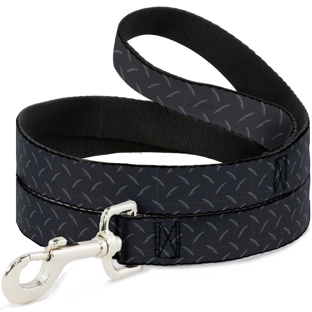 Dog Leash - Diamond Plate Grays Dog Leashes Buckle-Down