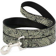 Dog Leash - Doodle1 Cream/Black Dog Leashes Buckle-Down