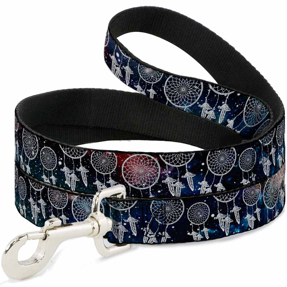 Dog Leash - Dream Catcher Galaxy/White Dog Leashes Buckle-Down