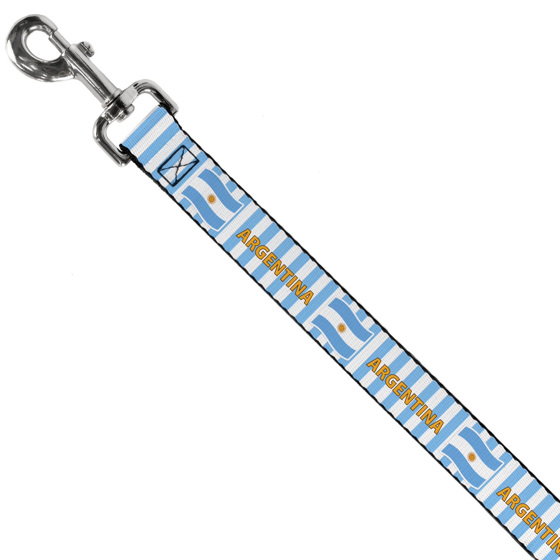 Dog Leash - Global Soccer Cup Series Argentina Spirit Flag Dog Leashes Buckle-Down