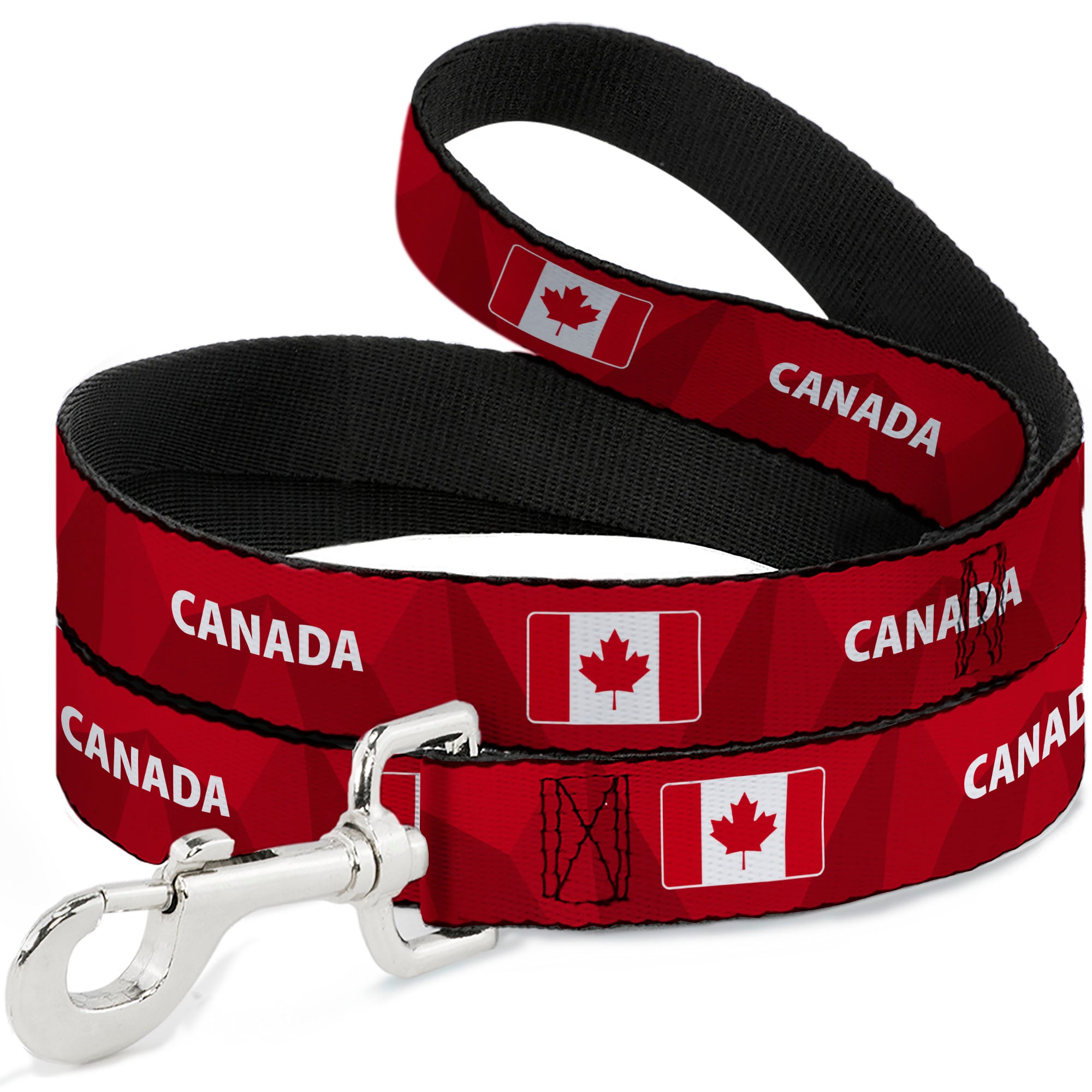 Dog Leash - Global Soccer Cup Series Canada Spirit Flag Dog Leashes Buckle-Down