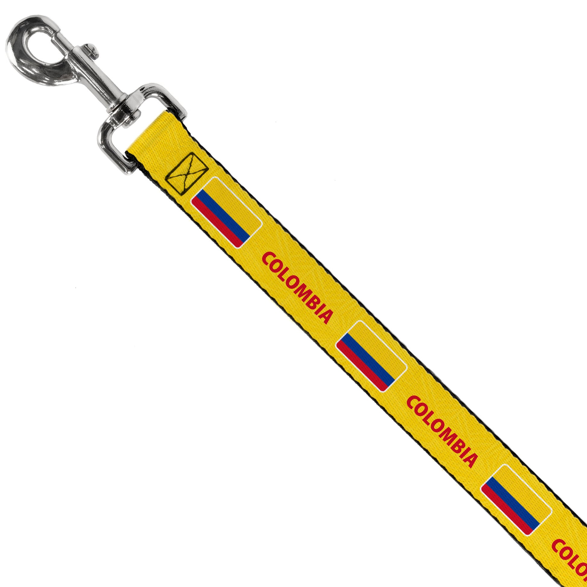 Dog Leash - Global Soccer Cup Series Colombia Spirit Flag Dog Leashes Buckle-Down