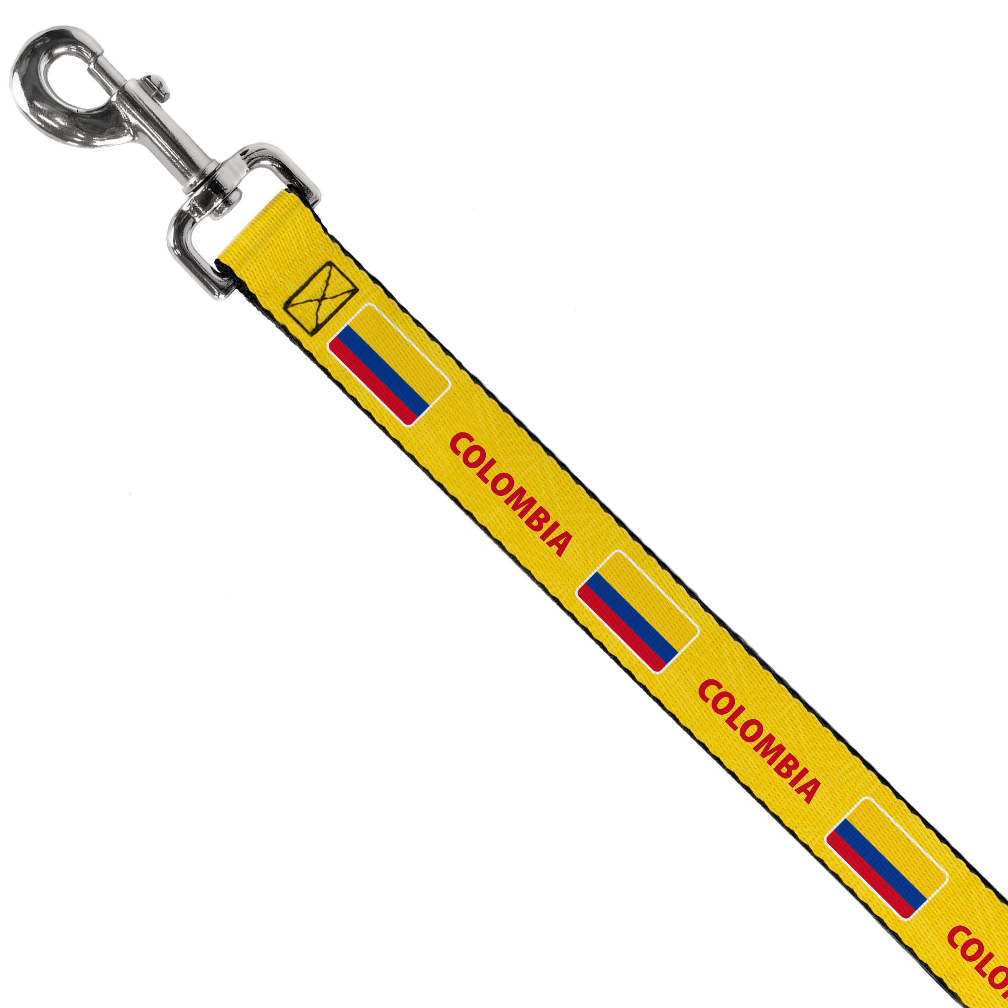 Dog Leash - Global Soccer Cup Series Colombia Spirit Flag Dog Leashes Buckle-Down
