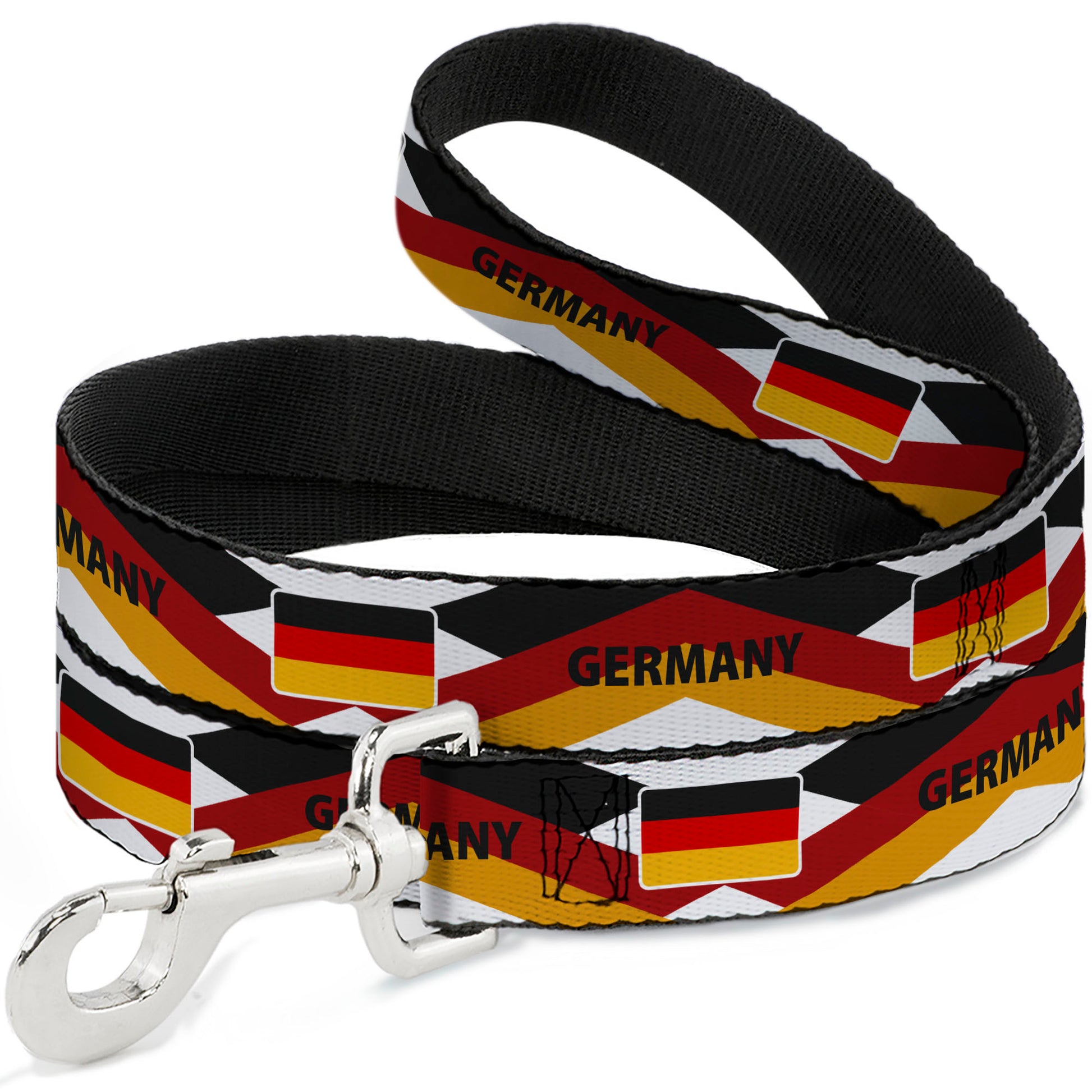 Dog Leash - Global Soccer Cup Series Germany Spirit Flag Dog Leashes Buckle-Down