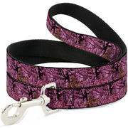 Dog Leash - Hunting Camo Pinks Dog Leashes Buckle-Down