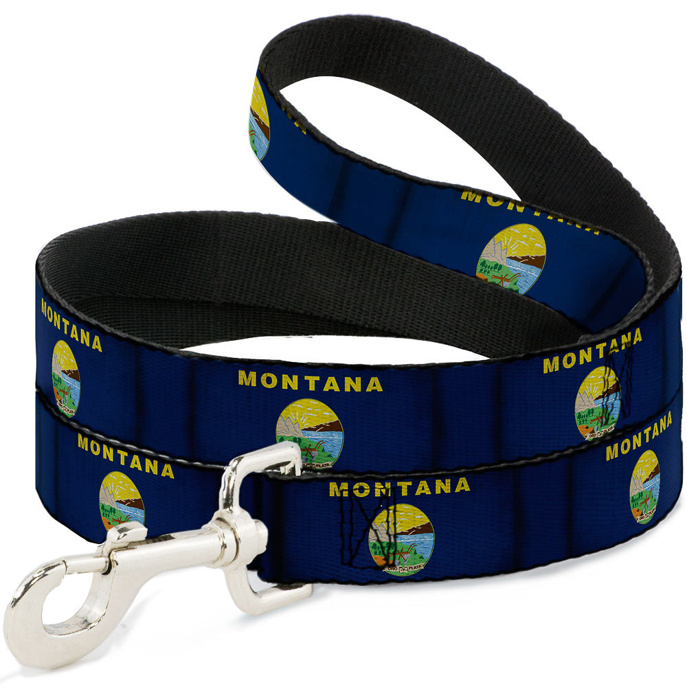Dog Leash - Montana Flags Dog Leashes Buckle-Down