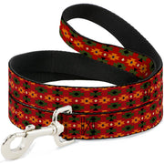Dog Leash - Mini Navajo Tan/Rust/Olive/Black Dog Leashes Buckle-Down