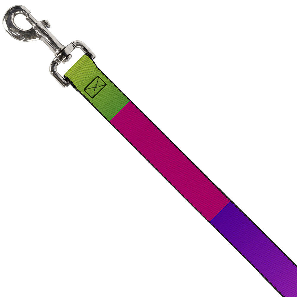 Dog Leash - Multi Color Blocks Dog Leashes Buckle-Down