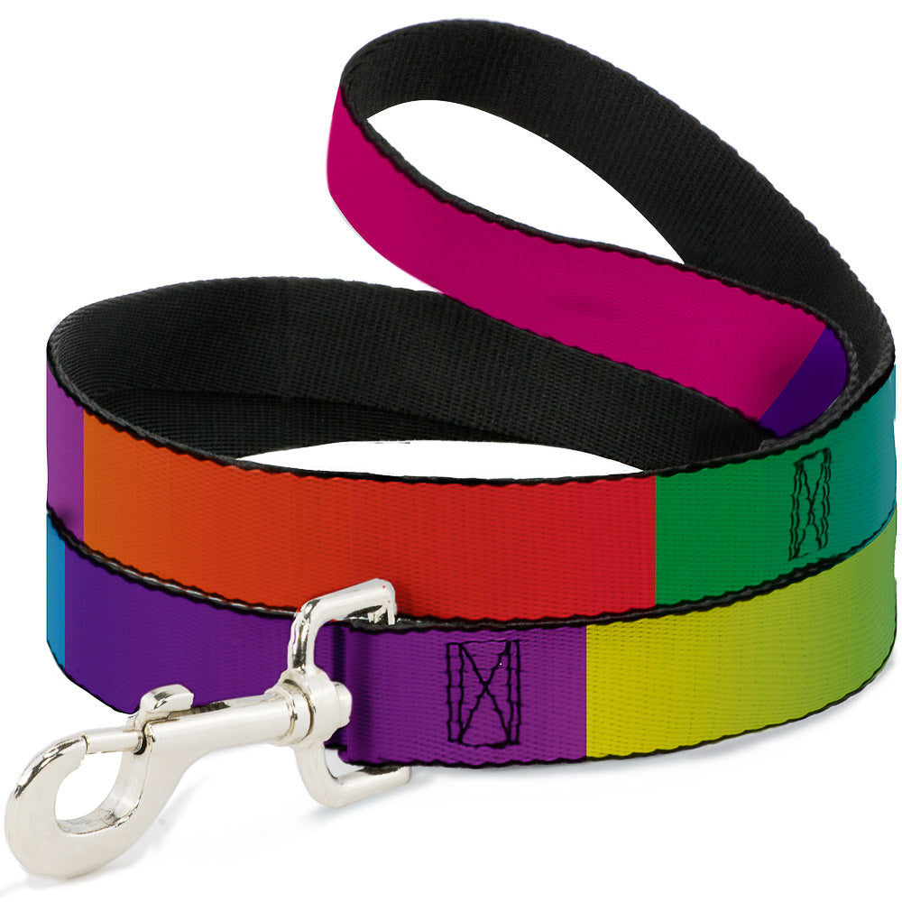 Dog Leash - Multi Color Blocks Dog Leashes Buckle-Down