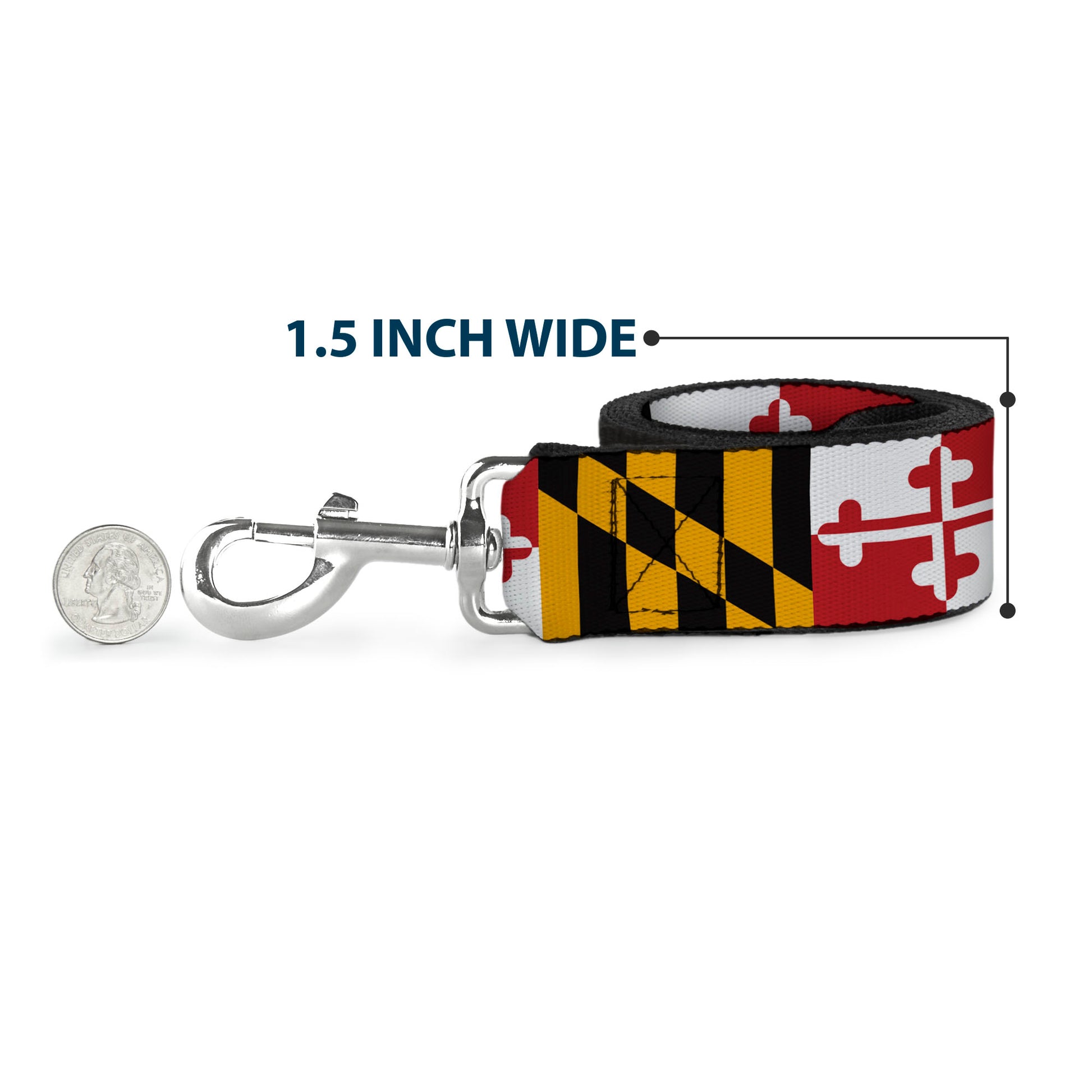 Dog Leash - Maryland Flags Dog Leashes Buckle-Down