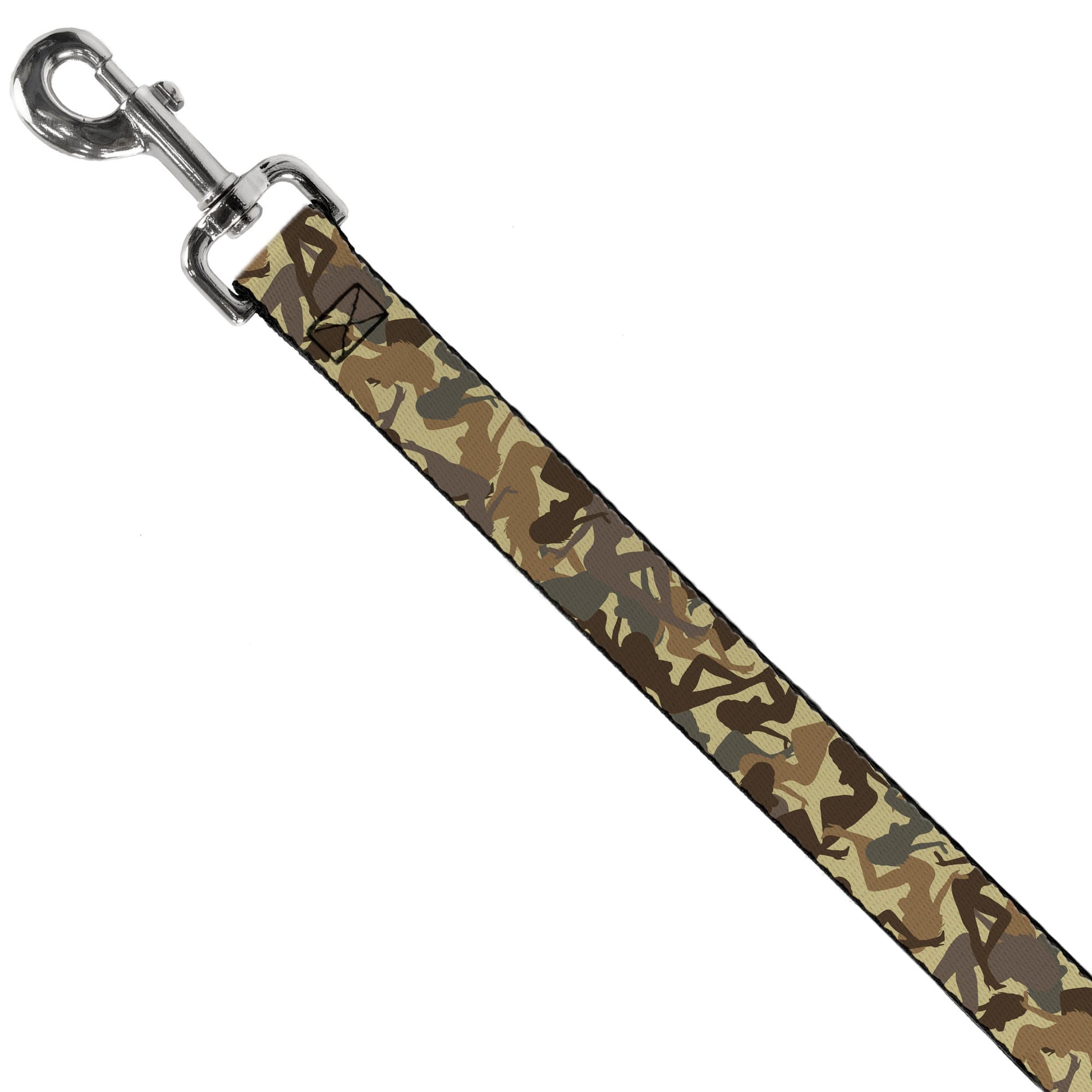 Dog Leash - Mud Flap Girls Camo Browns Dog Leashes Buckle-Down