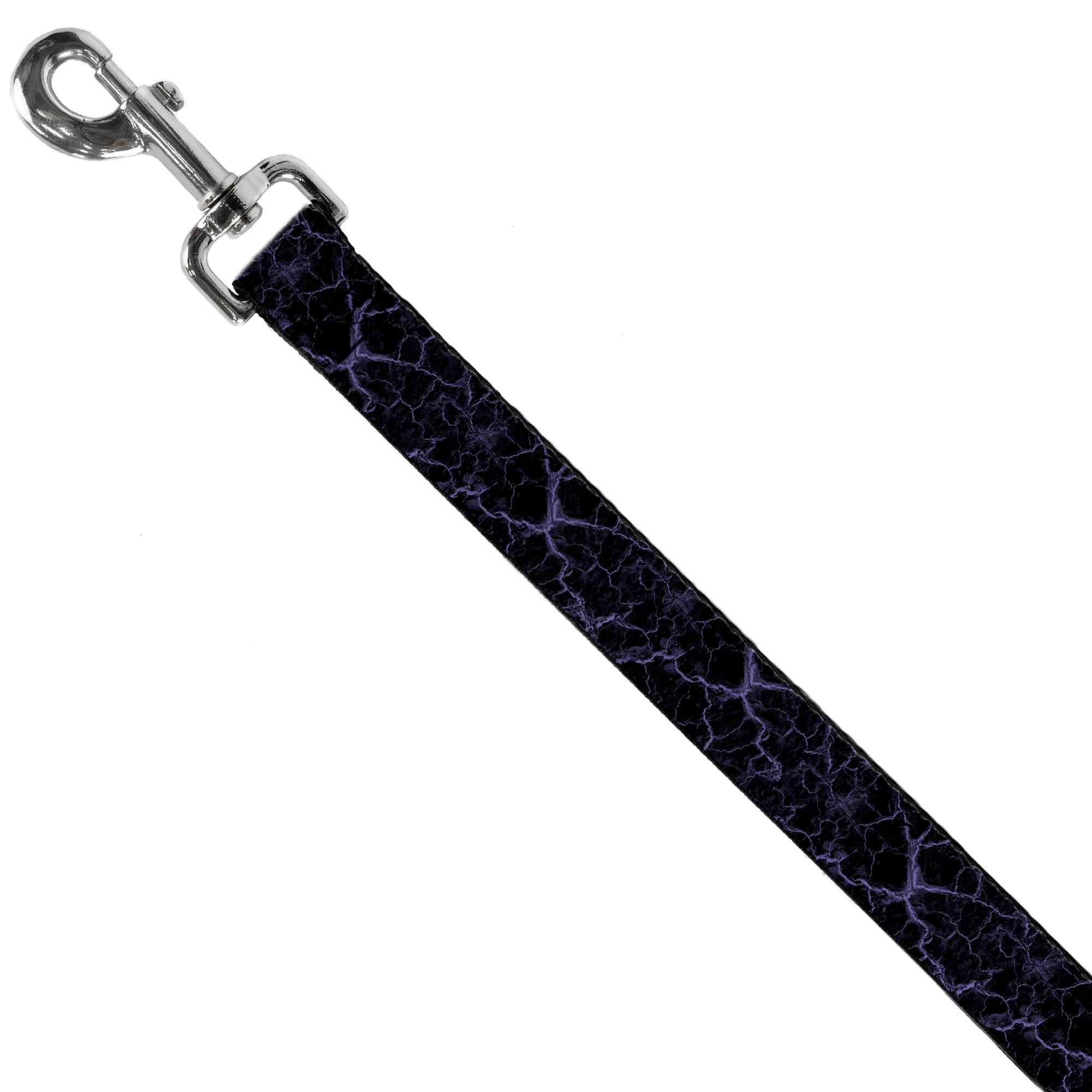 Dog Leash - Marble Black/Purple Dog Leashes Buckle-Down