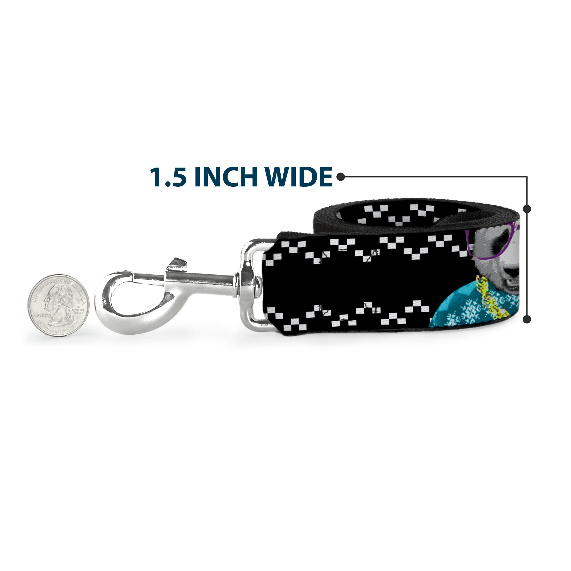 Dog Leash - Panda Bling Dog Leashes Buckle-Down