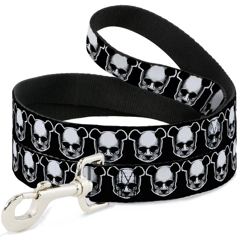 Dog Leash - Panda Skulls Dog Leashes Buckle-Down