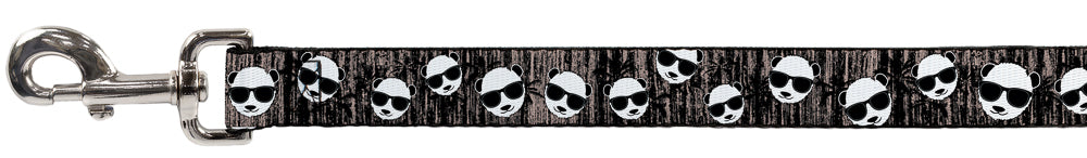 Dog Leash - Panda w/Sunglasses & Palm Trees Dog Leashes Buckle-Down