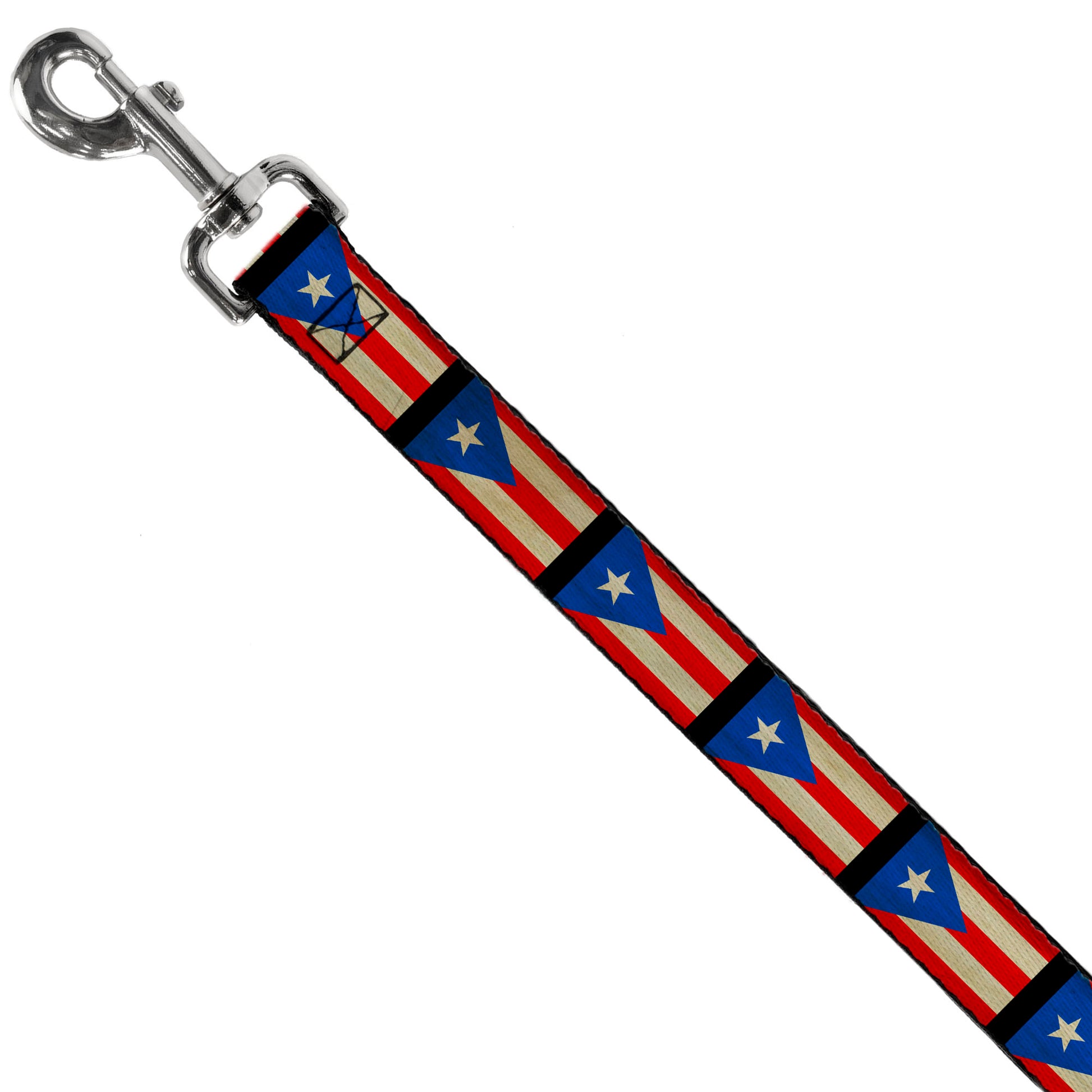 Dog Leash - Puerto Rico Flag Weathered Dog Leashes Buckle-Down