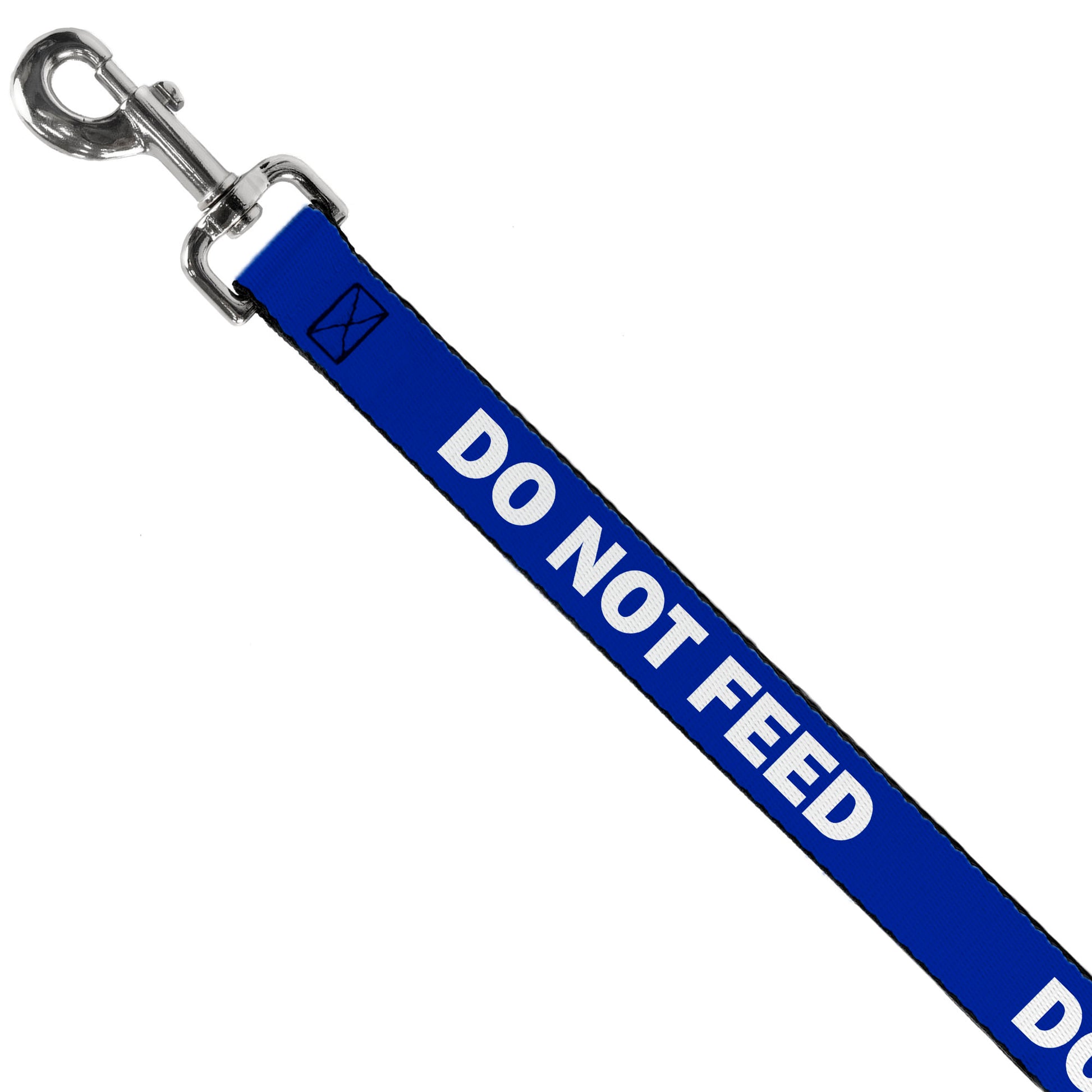 Dog Leash - Pet Quote DO NOT FEED Navy/White Dog Leashes Buckle-Down