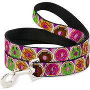 Dog Leash - Sprinkle Donut Expressions Pink Dog Leashes Buckle-Down
