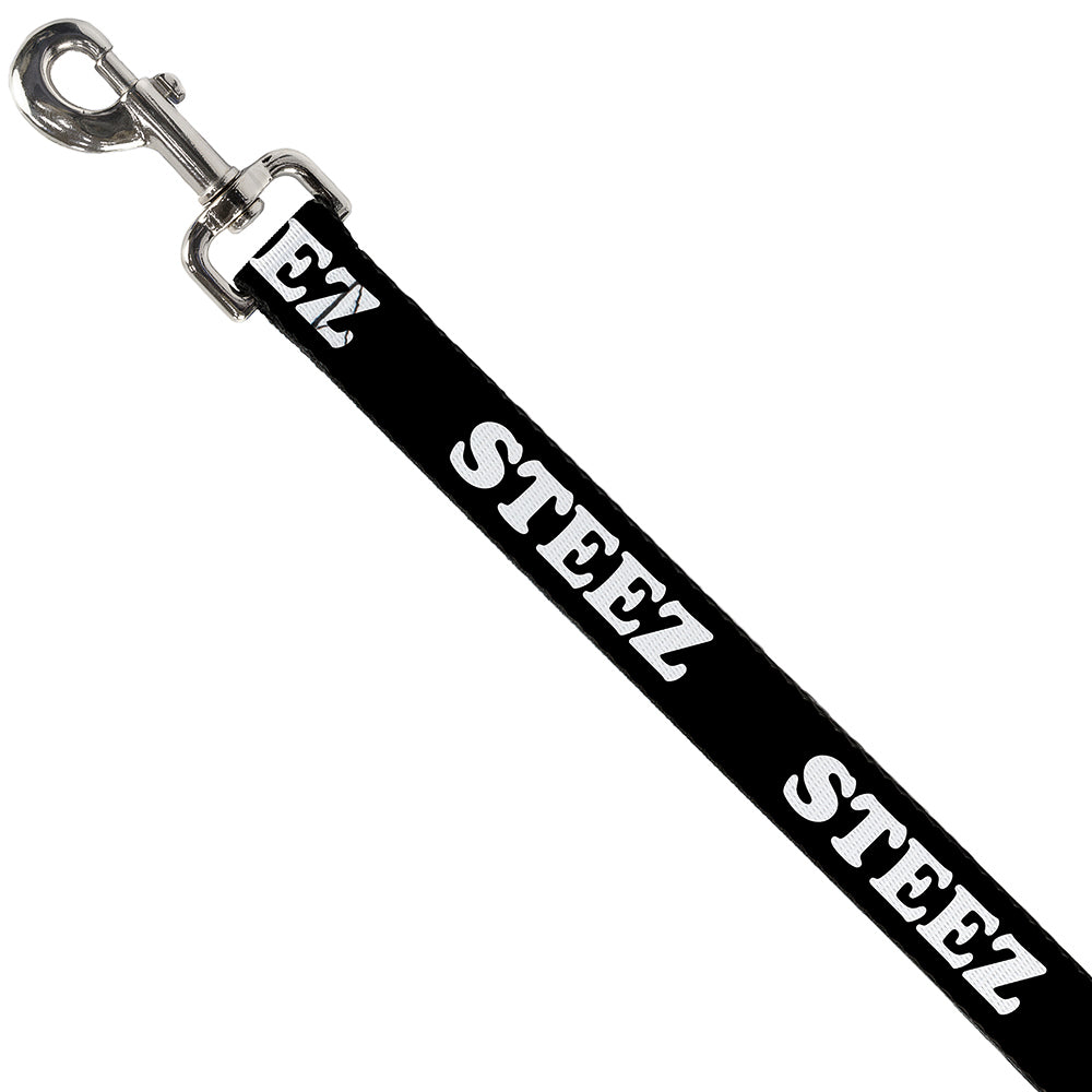 Dog Leash - STEEZ Black/White Dog Leashes Buckle-Down