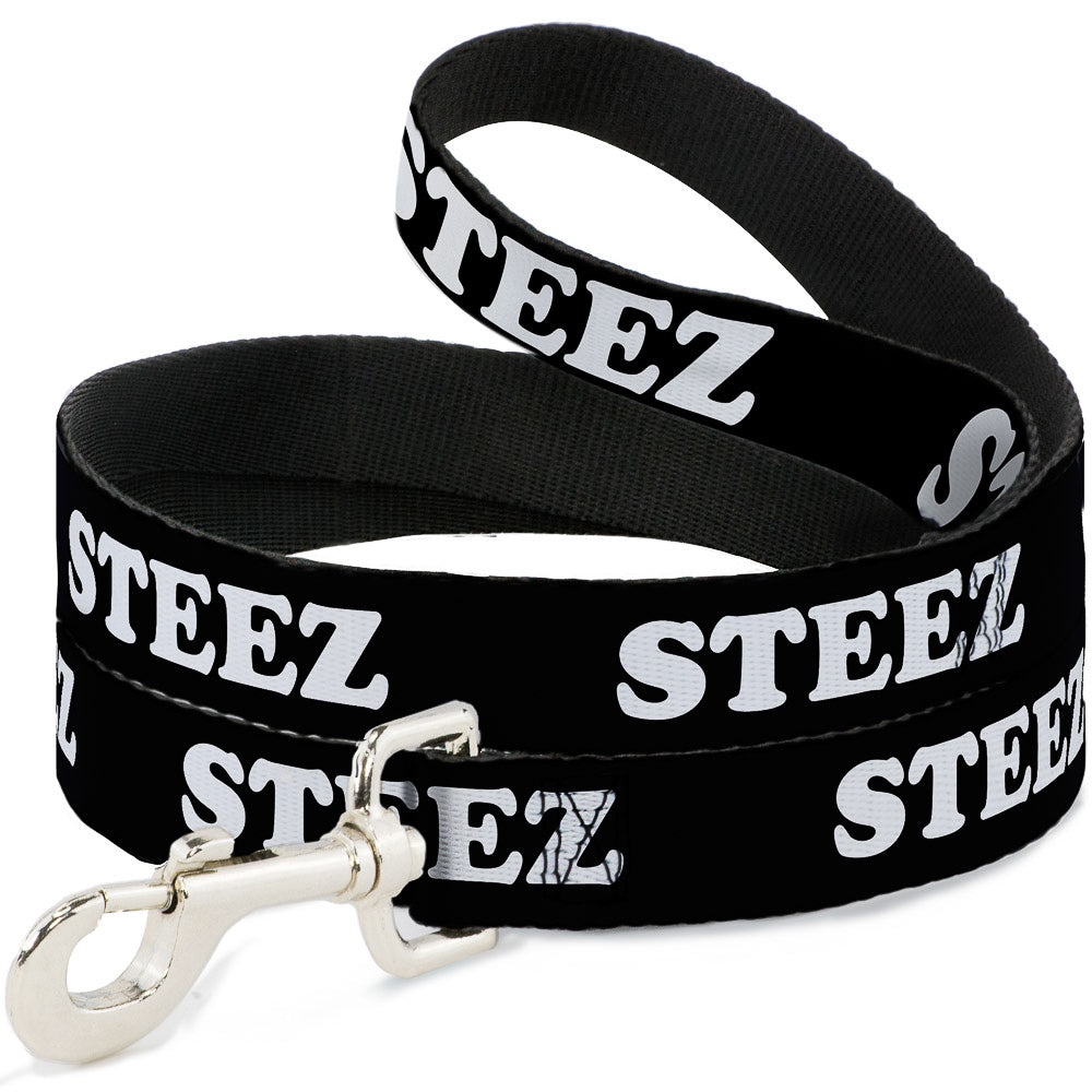 Dog Leash - STEEZ Black/White Dog Leashes Buckle-Down