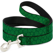 Dog Leash - St. Pat's Clovers Scattered Greens Dog Leashes Buckle-Down