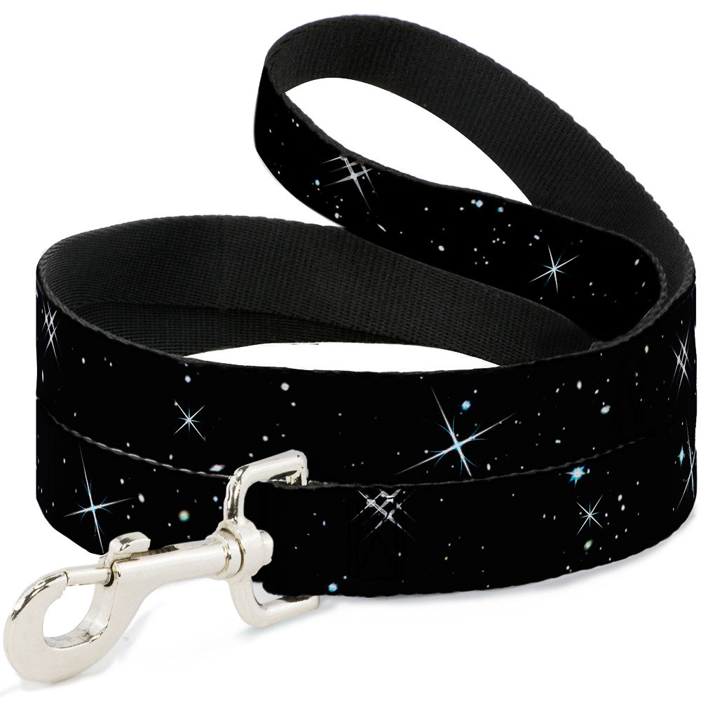 Dog Leash - Shining Stars Black/White Dog Leashes Buckle-Down