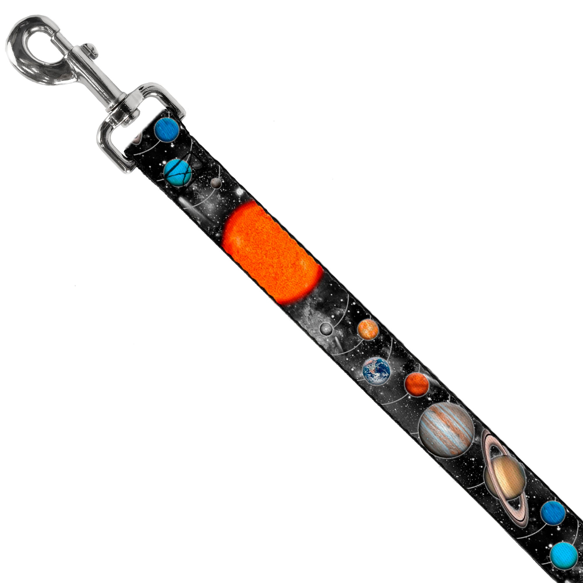 Dog Leash - Solar System Sun/Planets/Stars Dog Leashes Buckle-Down