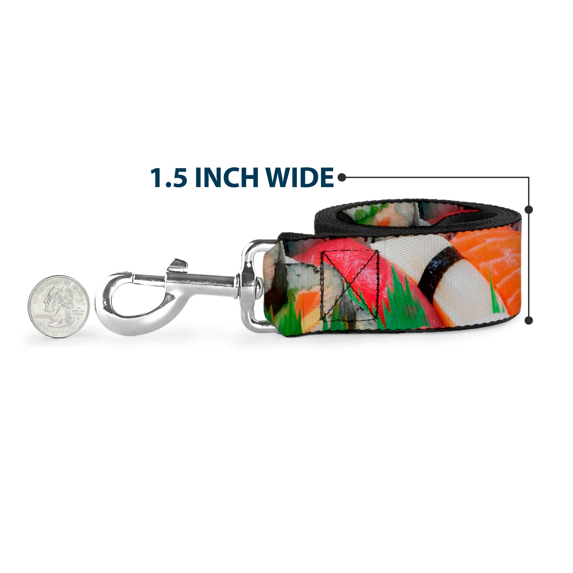 Dog Leash - Sushi Vivid Dog Leashes Buckle-Down