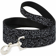 Dog Leash - Speckle Black/White Dog Leashes Buckle-Down