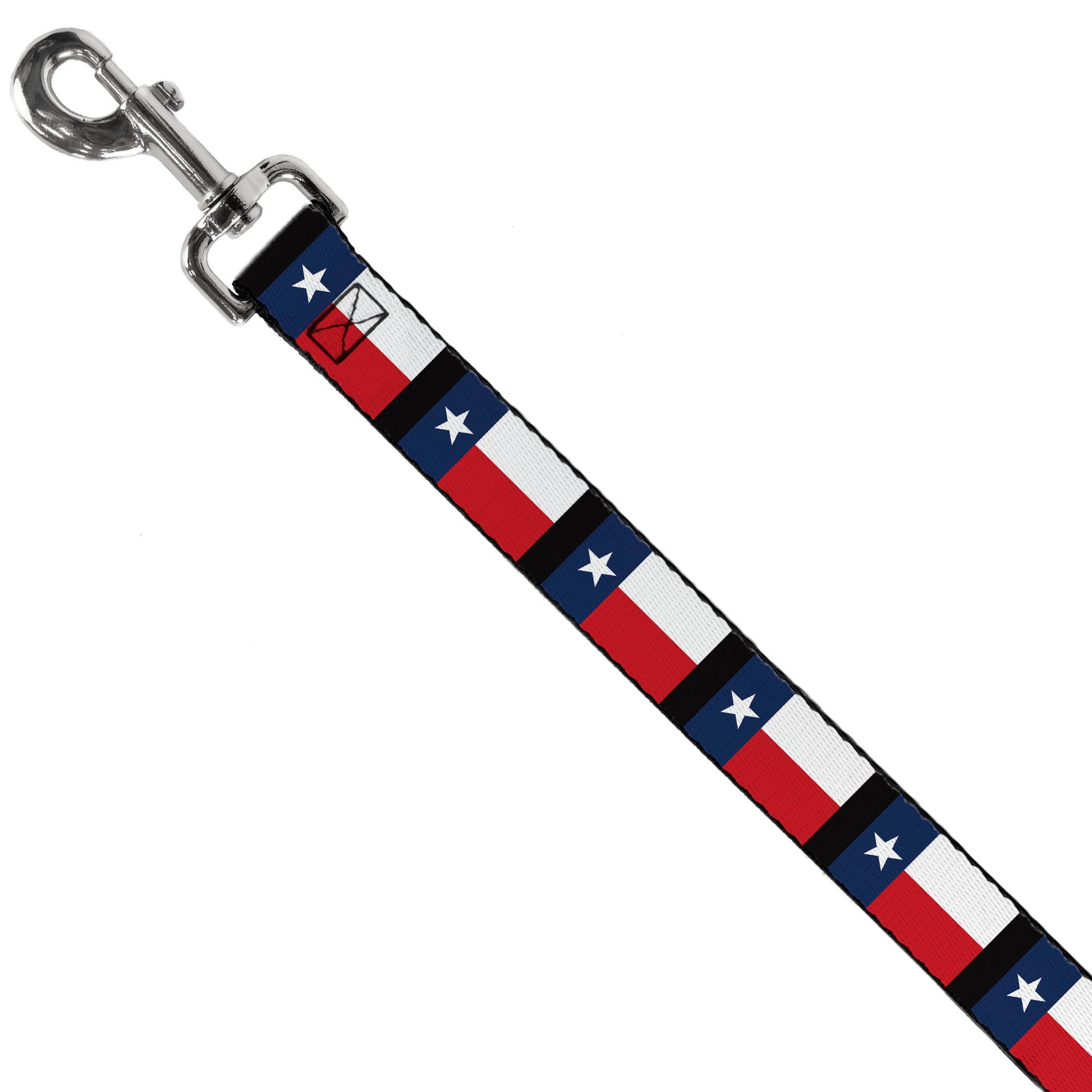 Dog Leash - Texas Flag/Black Dog Leashes Buckle-Down