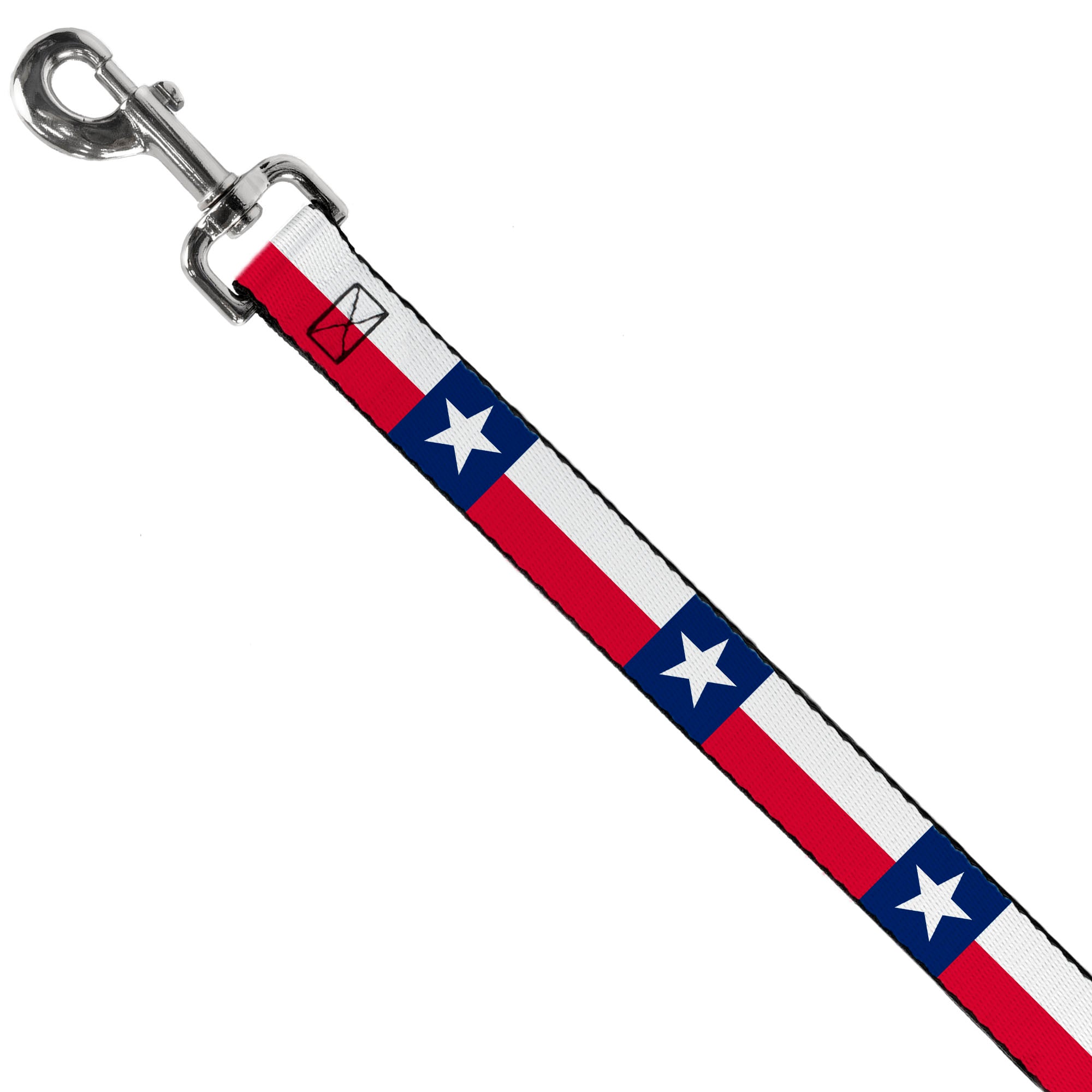 Dog Leash - Texas Flag Continuous Repeat Dog Leashes Buckle-Down