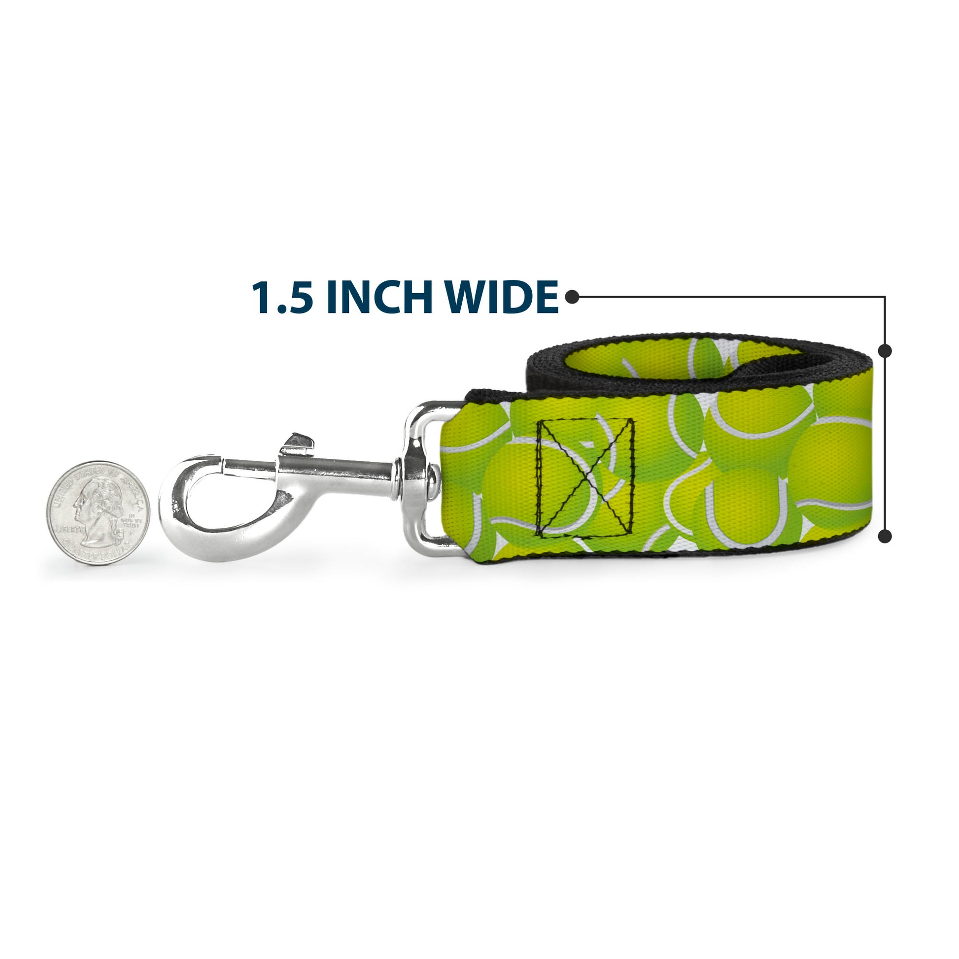Dog Leash - Tennis Balls Stacked Dog Leashes Buckle-Down