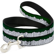 Dog Leash - Colorado Mountains Green/White/Gray Text Dog Leashes Buckle-Down