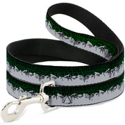 Dog Leash - Colorado Mountains Green/Black Text/Grays Dog Leashes Buckle-Down