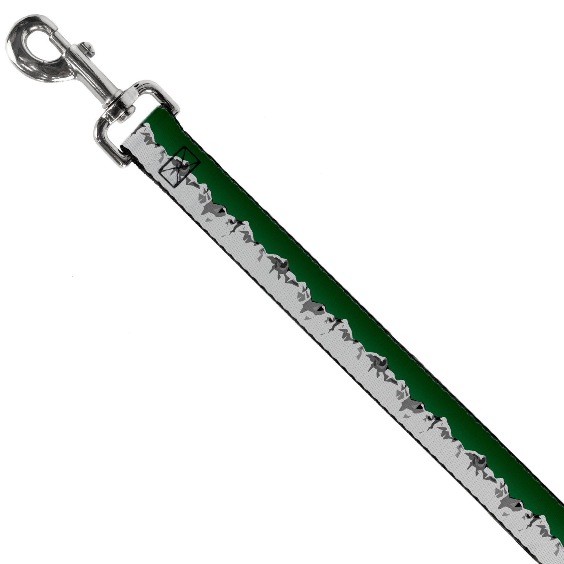 Dog Leash - Colorado Mountains Green/Grays Dog Leashes Buckle-Down