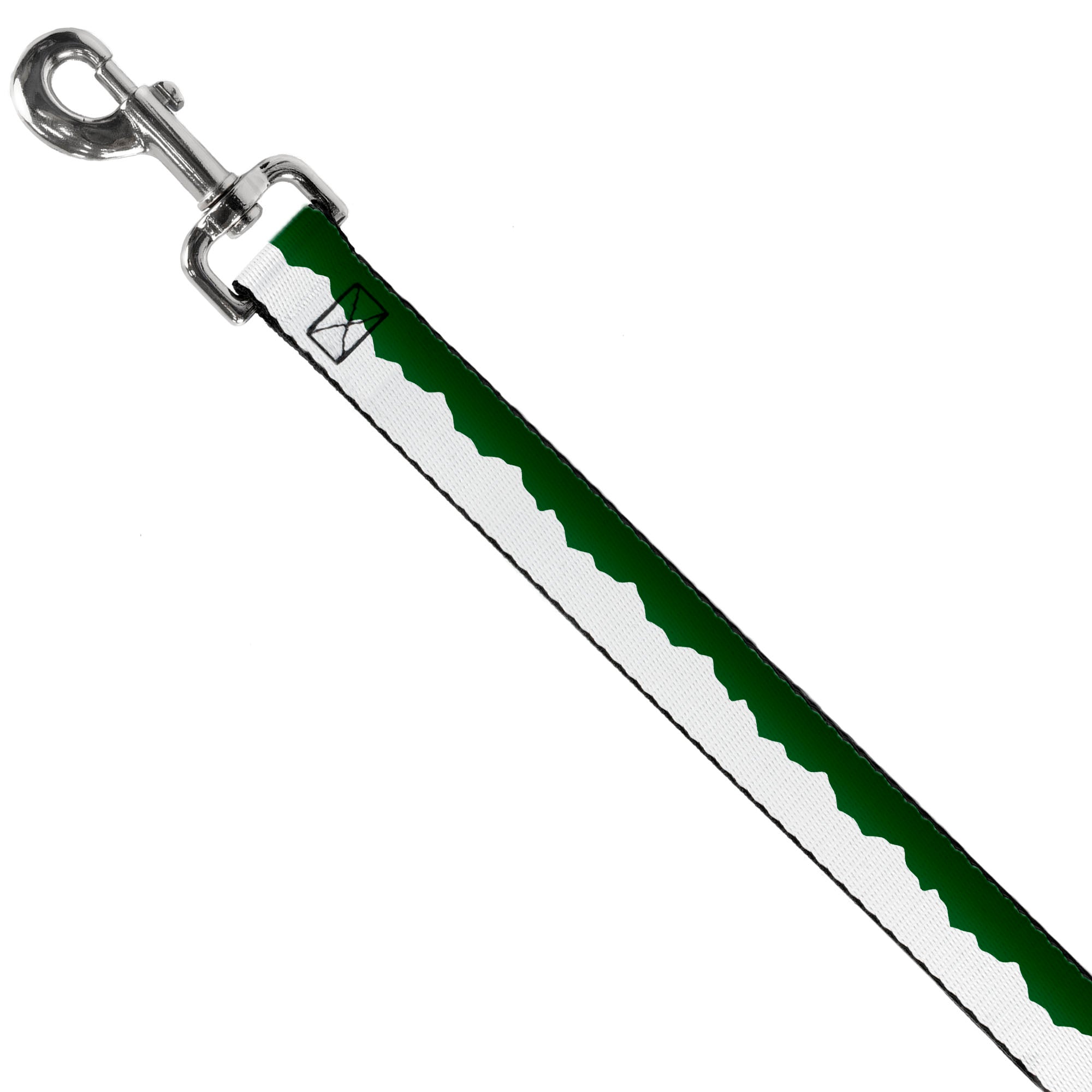 Dog Leash - Colorado Solid Mountains Green/White Dog Leashes Buckle-Down
