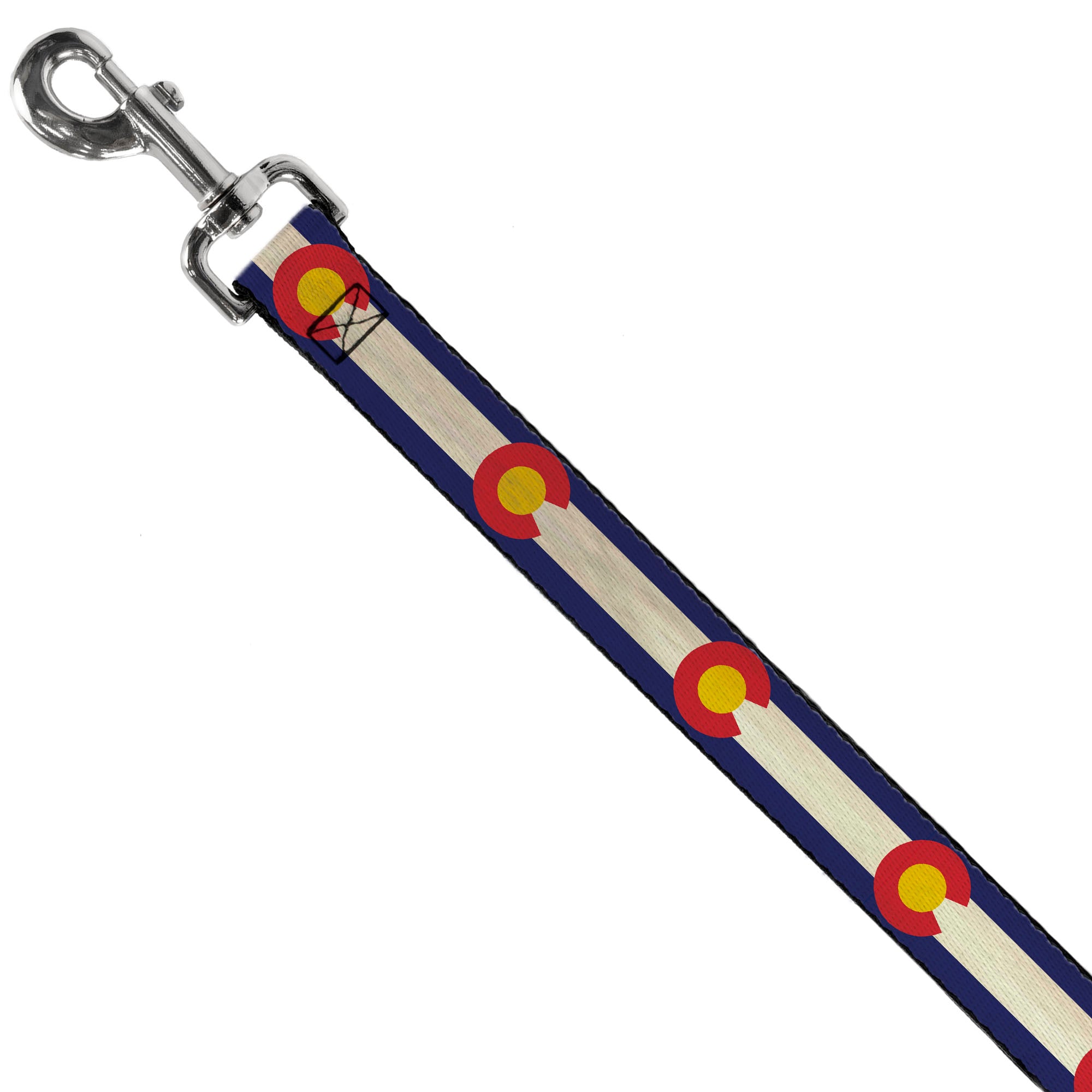 Dog Leash - Colorado Flags2 Repeat Vintage2 Dog Leashes Buckle-Down