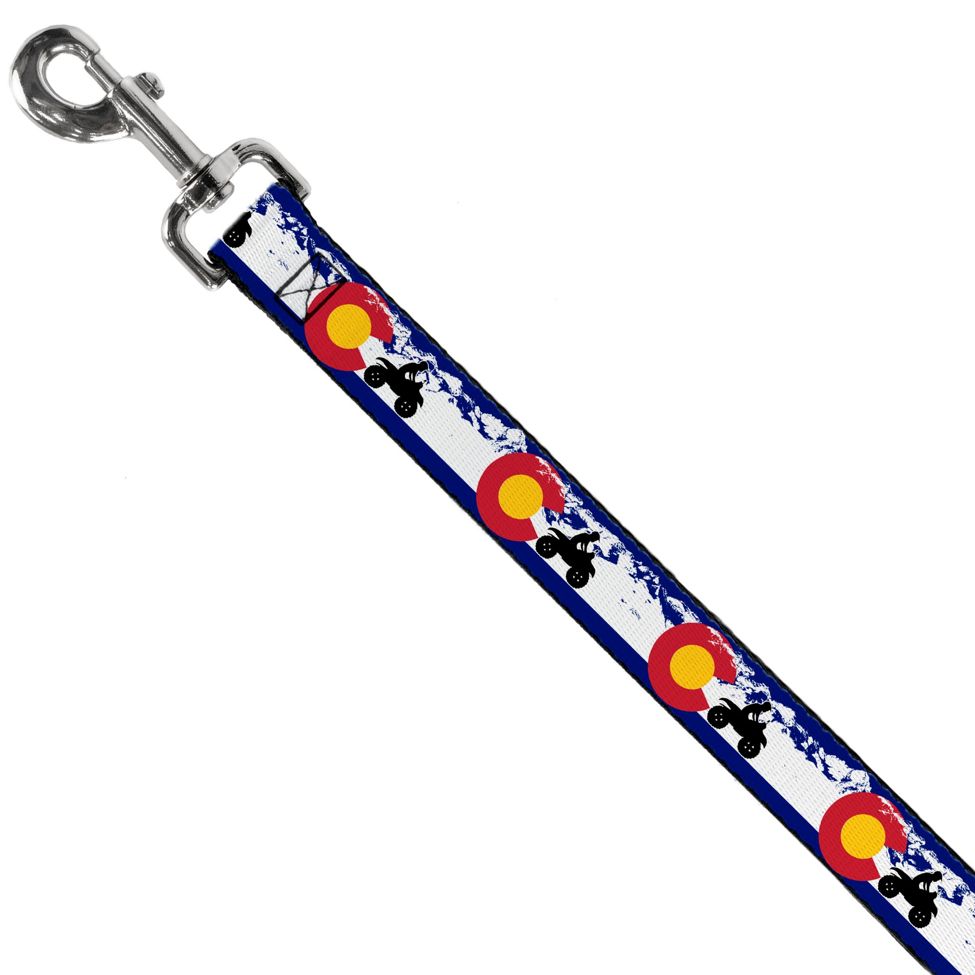 Dog Leash - Colorado/ATV Rider/Mountains Dog Leashes Buckle-Down