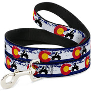 Dog Leash - Colorado/ATV Rider/Mountains Dog Leashes Buckle-Down