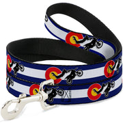 Dog Leash - Colorado/Freestyle Motocross Superman Dog Leashes Buckle-Down