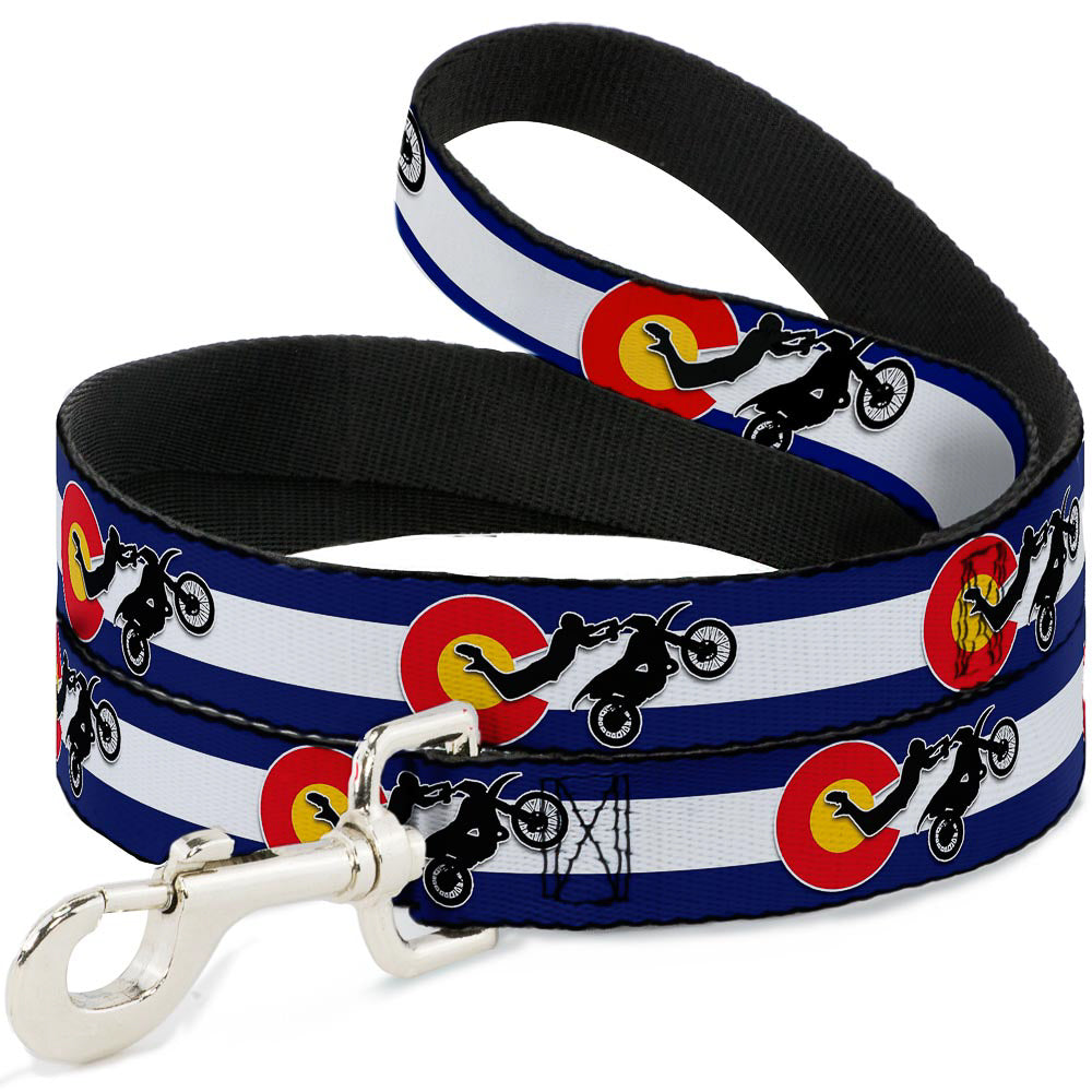 Dog Leash - Colorado/Freestyle Motocross Superman Dog Leashes Buckle-Down