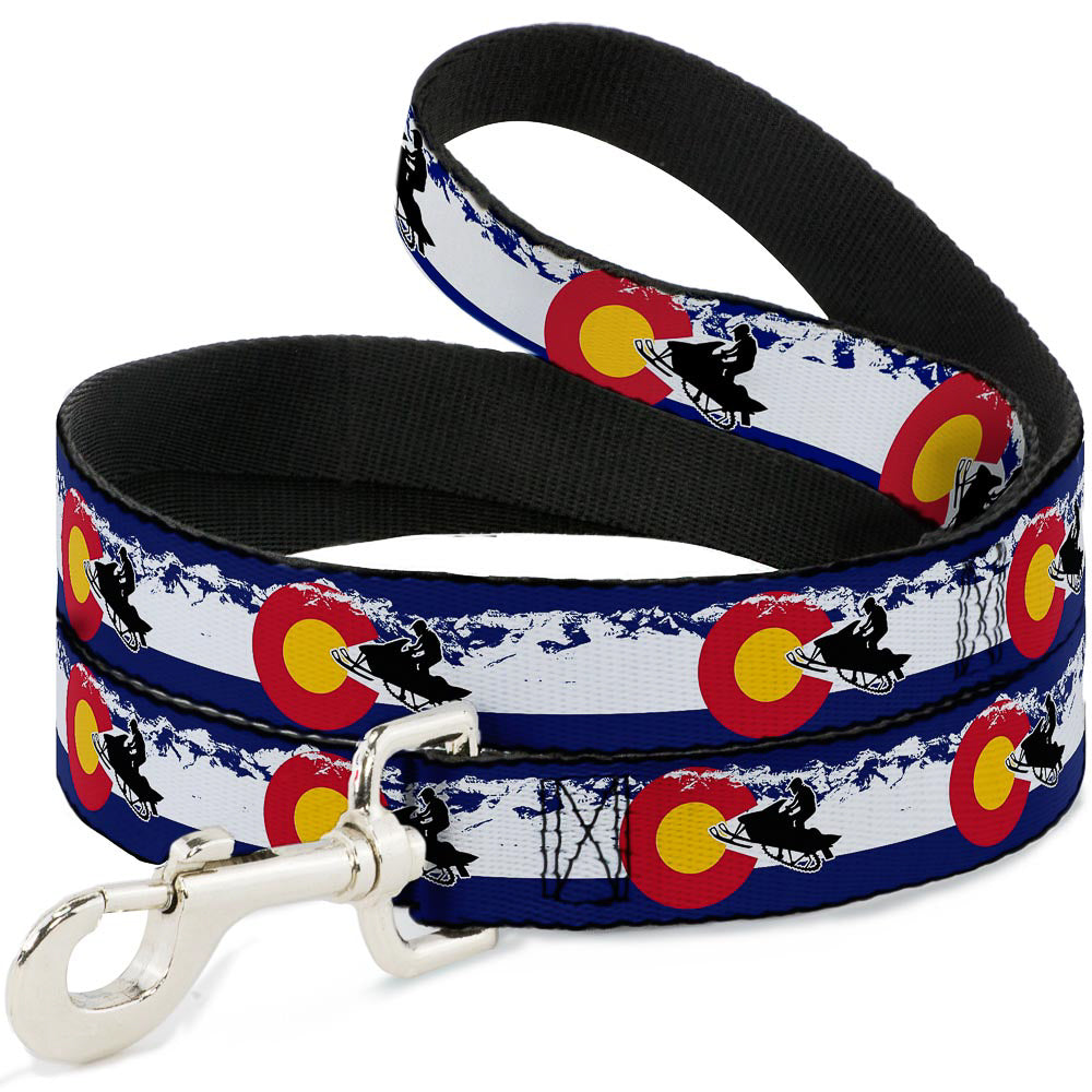 Dog Leash - Colorado/Snowmobiler/Mountains Dog Leashes Buckle-Down