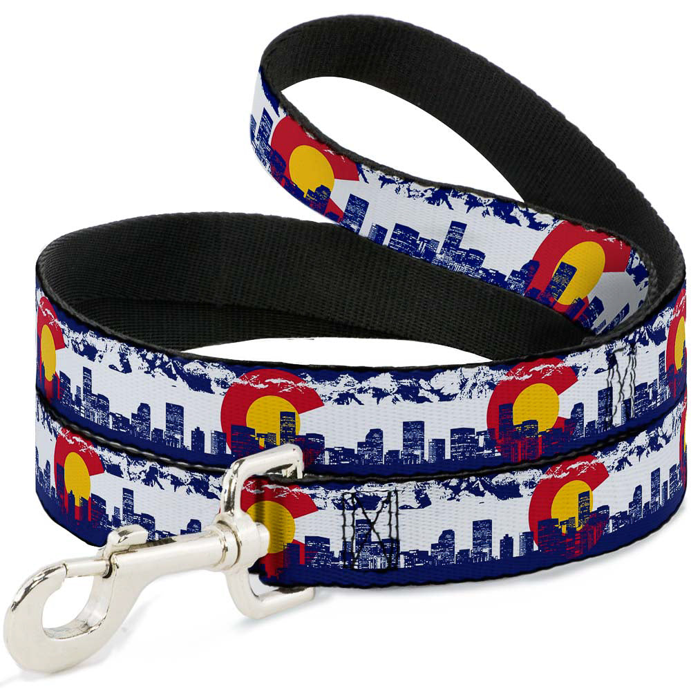 Dog Leash - Colorado Skyline/Mountains Dog Leashes Buckle-Down
