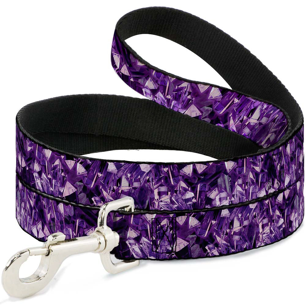 Dog Leash - Crystals Purples Dog Leashes Buckle-Down